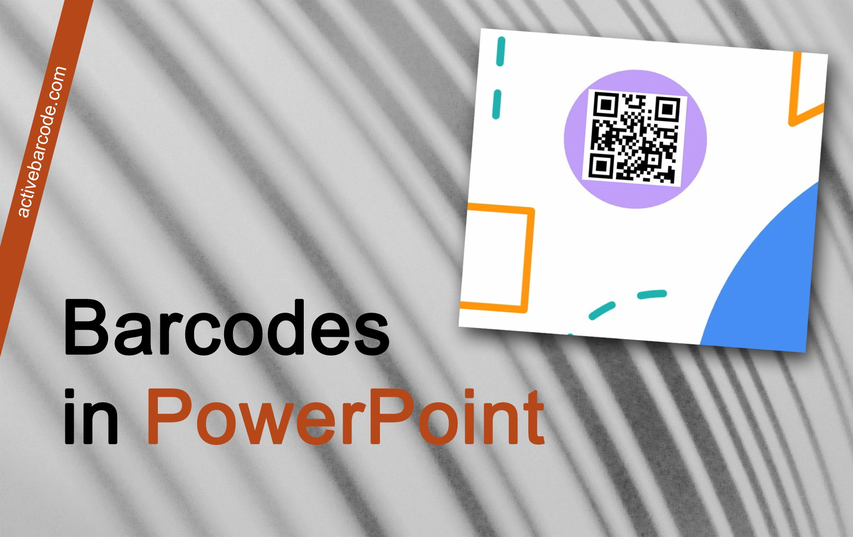 ActiveBarcode: Como incorporar um código de barras em uma apresentação do PowerPoint usando o Add-In